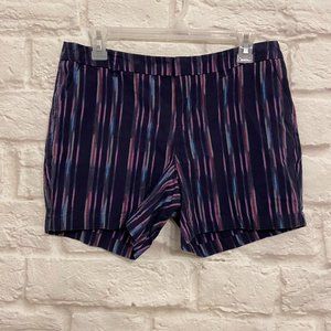 MERONA SHORTS Womens 4 Zipper Hook Closure Front Back Pockets Side Slits